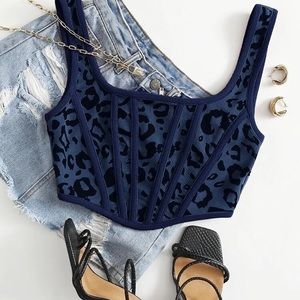 Leopard tank top.. tried on but never fully worn